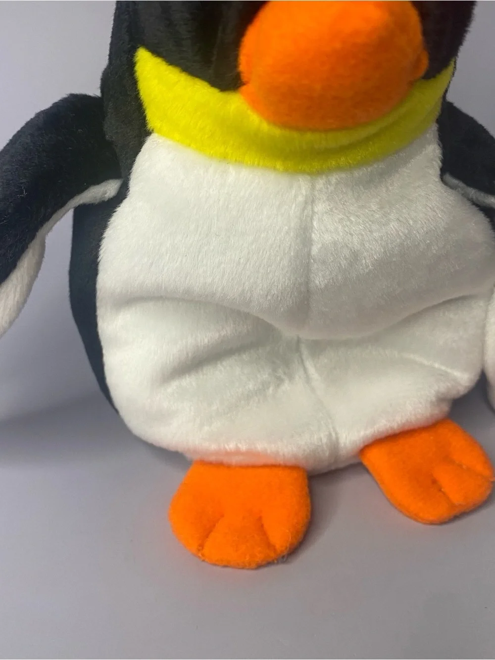 Vintage TY Original 1998 Holiday Teddy Beanie Baby & Zero The Penguin New W/tags